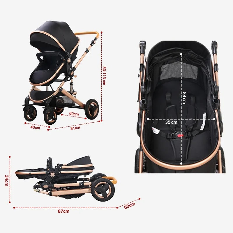 Belecoo 530W 3 in 1 Travel System